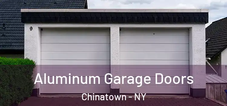  Aluminum Garage Doors Chinatown - NY