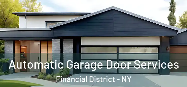  Automatic Garage Door Services Financial District - NY