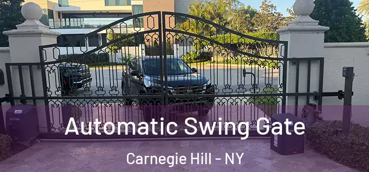  Automatic Swing Gate Carnegie Hill - NY