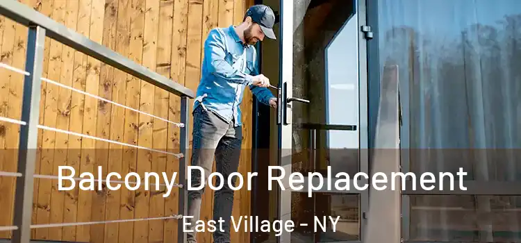  Balcony Door Replacement East Village - NY