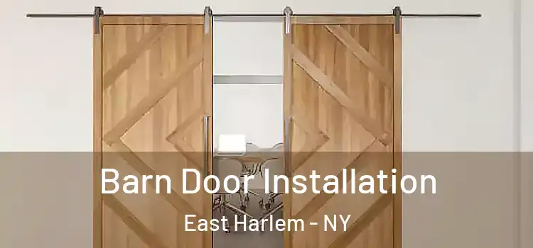  Barn Door Installation East Harlem - NY
