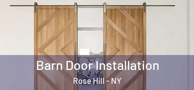  Barn Door Installation Rose Hill - NY