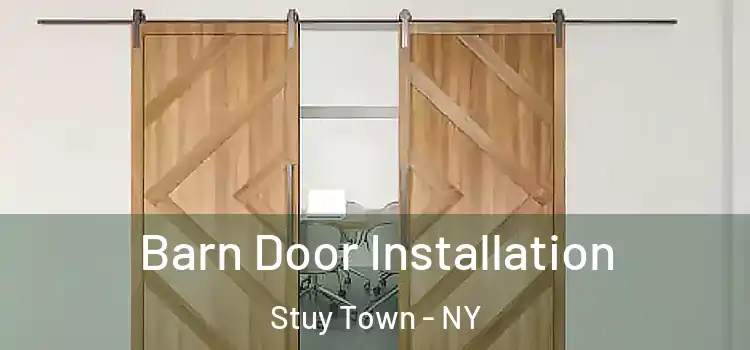  Barn Door Installation Stuy Town - NY