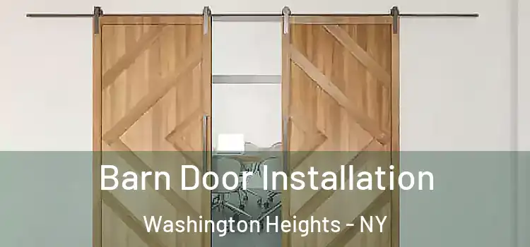  Barn Door Installation Washington Heights - NY