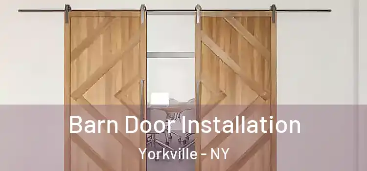  Barn Door Installation Yorkville - NY