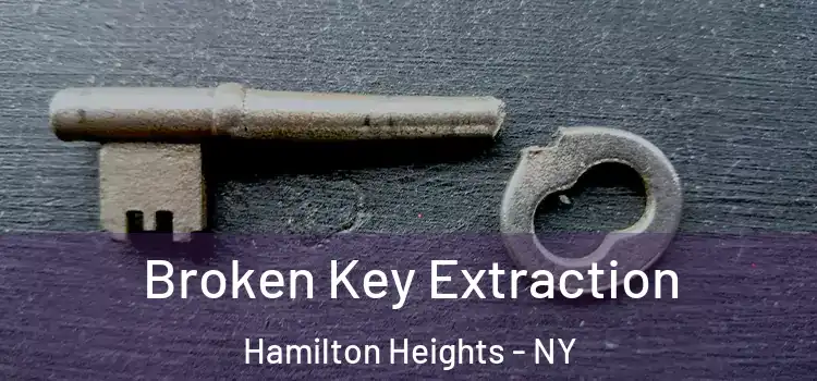  Broken Key Extraction Hamilton Heights - NY