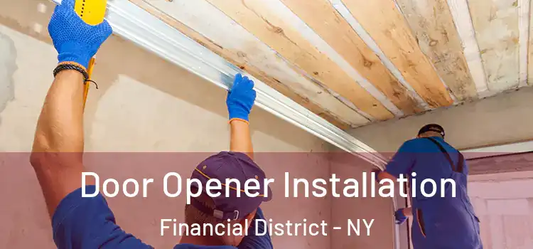  Door Opener Installation Financial District - NY