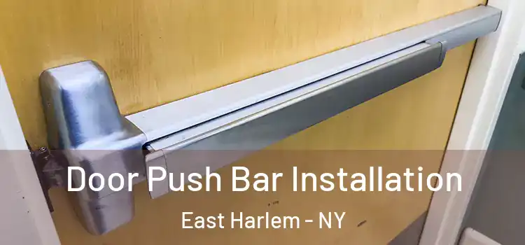  Door Push Bar Installation East Harlem - NY