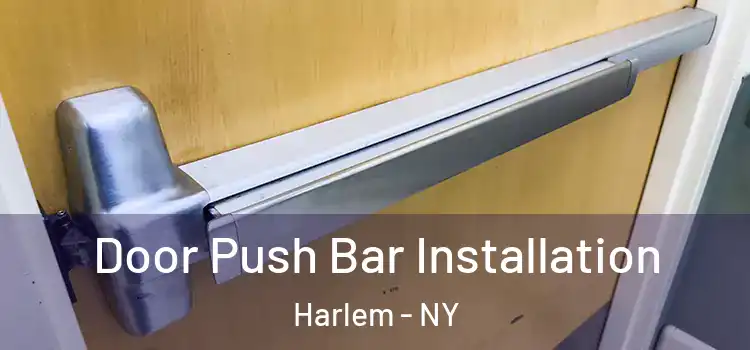  Door Push Bar Installation Harlem - NY