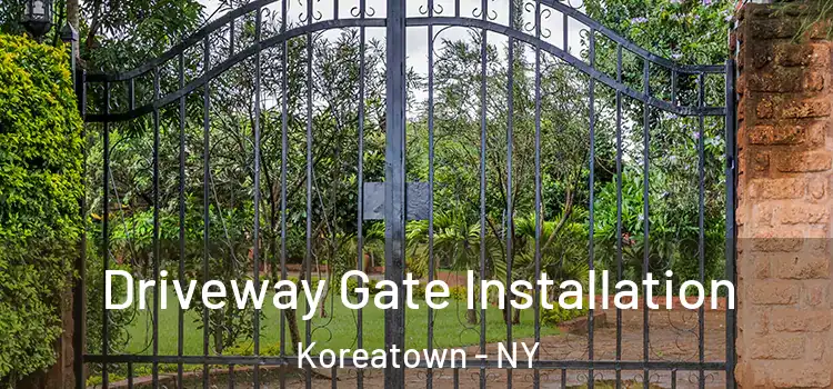  Driveway Gate Installation Koreatown - NY