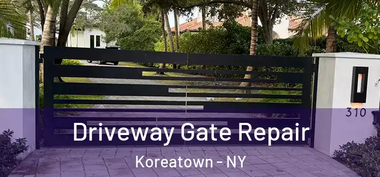 Driveway Gate Repair Koreatown - NY