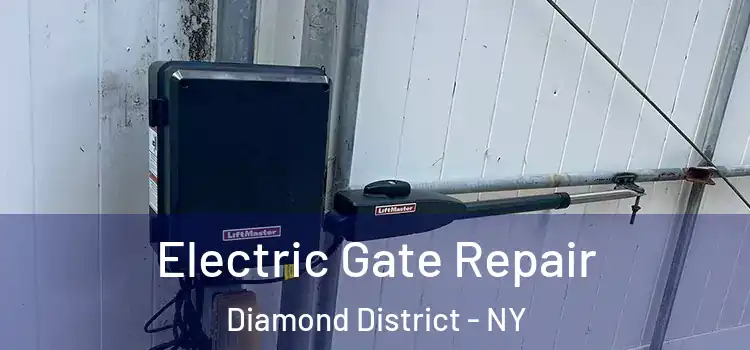  Electric Gate Repair Diamond District - NY