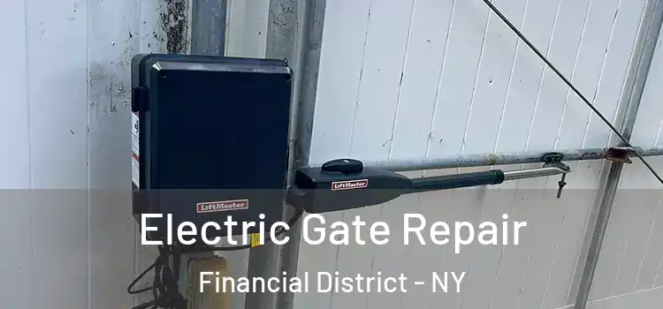  Electric Gate Repair Financial District - NY