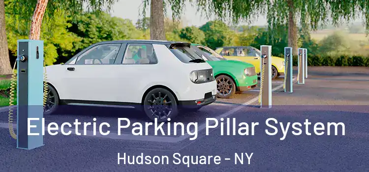  Electric Parking Pillar System Hudson Square - NY