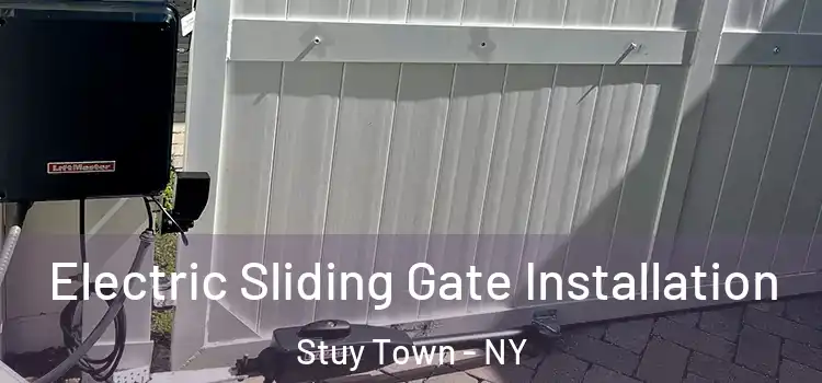  Electric Sliding Gate Installation Stuy Town - NY