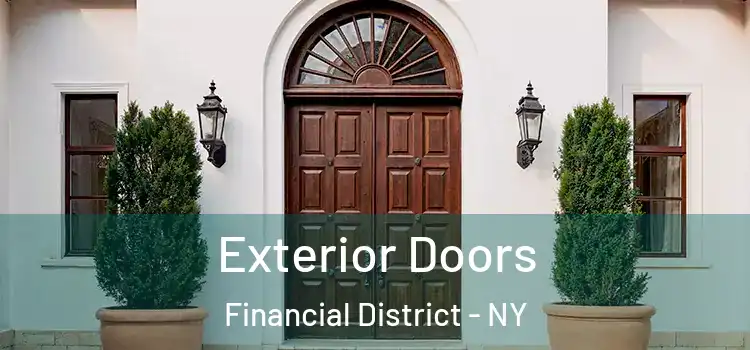  Exterior Doors Financial District - NY