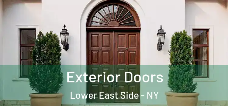  Exterior Doors Lower East Side - NY