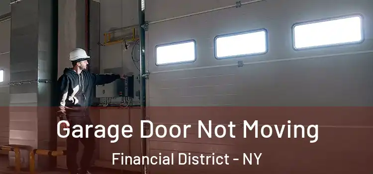  Garage Door Not Moving Financial District - NY