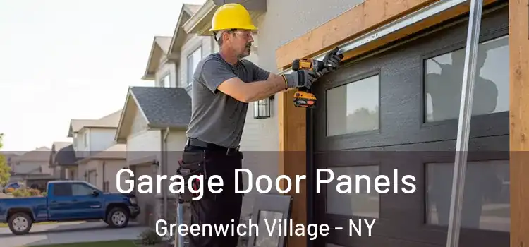  Garage Door Panels Greenwich Village - NY