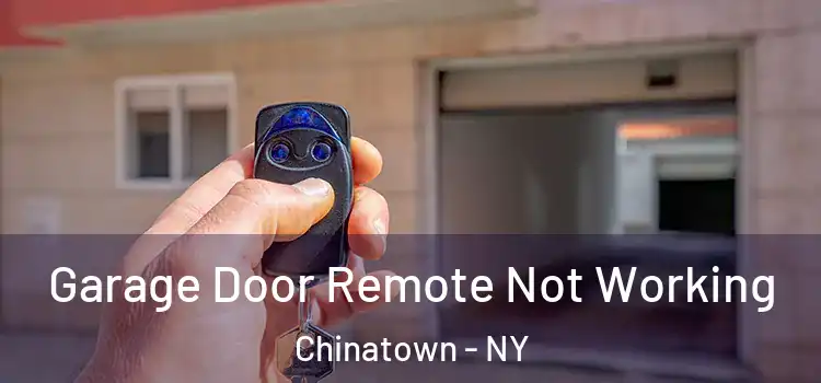  Garage Door Remote Not Working Chinatown - NY