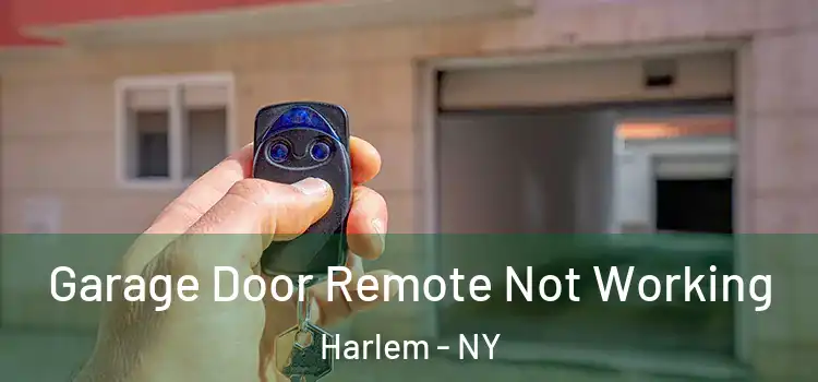  Garage Door Remote Not Working Harlem - NY