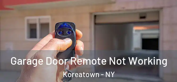  Garage Door Remote Not Working Koreatown - NY