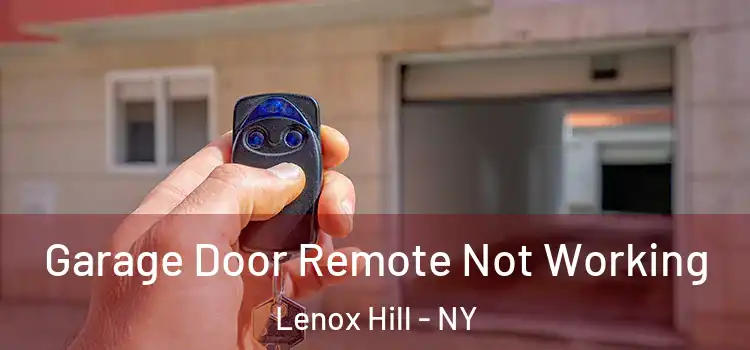  Garage Door Remote Not Working Lenox Hill - NY