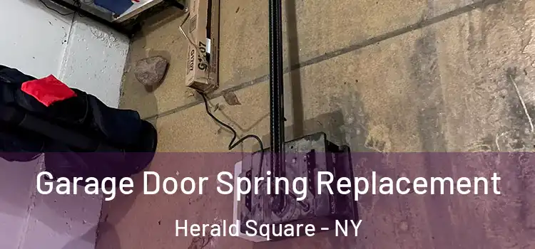  Garage Door Spring Replacement Herald Square - NY