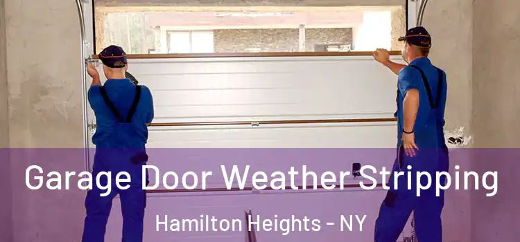  Garage Door Weather Stripping Hamilton Heights - NY