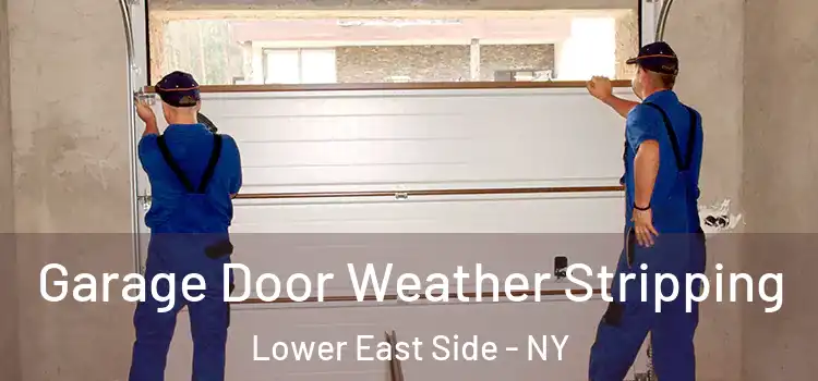  Garage Door Weather Stripping Lower East Side - NY