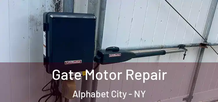  Gate Motor Repair Alphabet City - NY