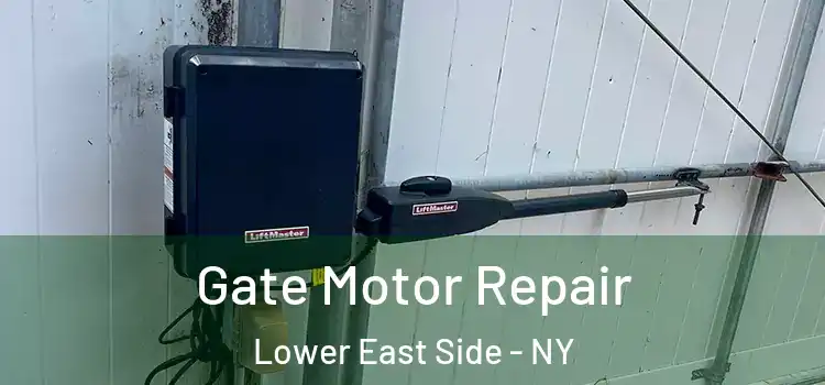  Gate Motor Repair Lower East Side - NY