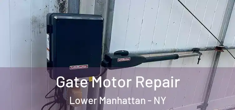 Gate Motor Repair Lower Manhattan - NY