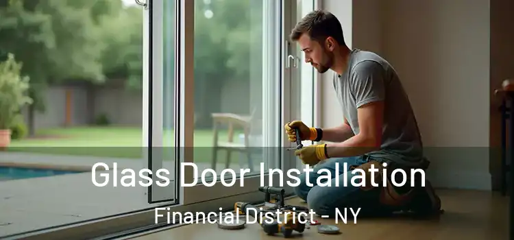 Glass Door Installation Financial District - NY