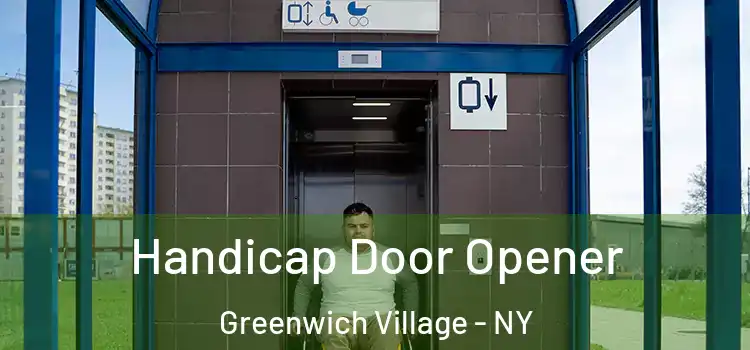  Handicap Door Opener Greenwich Village - NY
