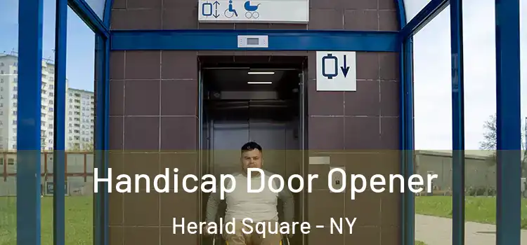  Handicap Door Opener Herald Square - NY