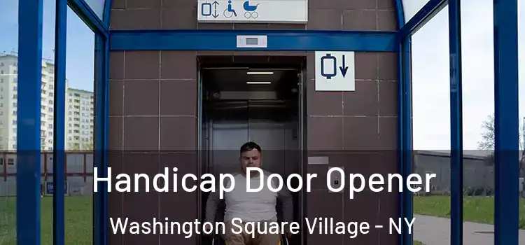  Handicap Door Opener Washington Square Village - NY