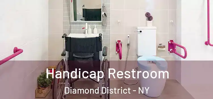  Handicap Restroom Diamond District - NY
