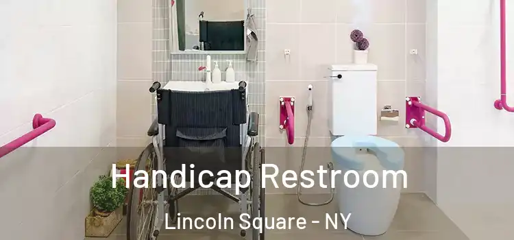  Handicap Restroom Lincoln Square - NY