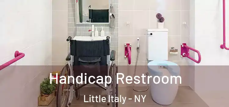Handicap Restroom Little Italy - NY
