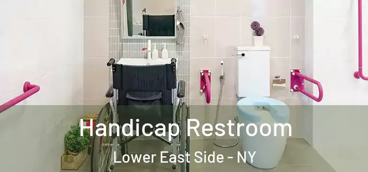  Handicap Restroom Lower East Side - NY