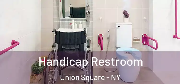 Handicap Restroom Union Square - NY