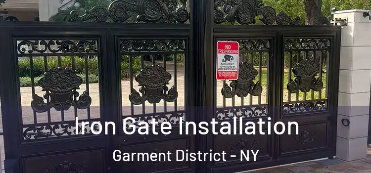  Iron Gate Installation Garment District - NY