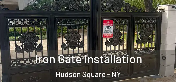  Iron Gate Installation Hudson Square - NY