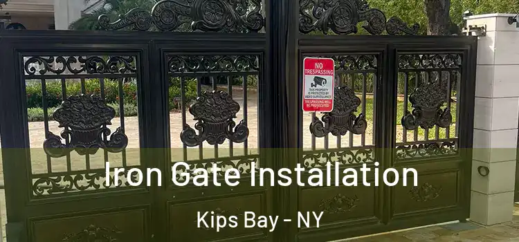  Iron Gate Installation Kips Bay - NY