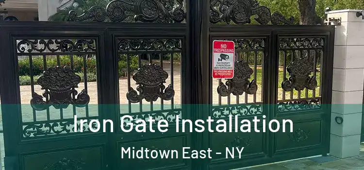  Iron Gate Installation Midtown East - NY