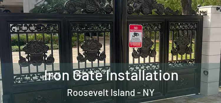 Iron Gate Installation Roosevelt Island - NY