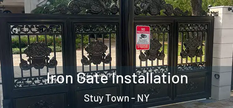  Iron Gate Installation Stuy Town - NY