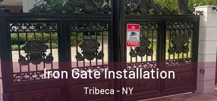  Iron Gate Installation Tribeca - NY