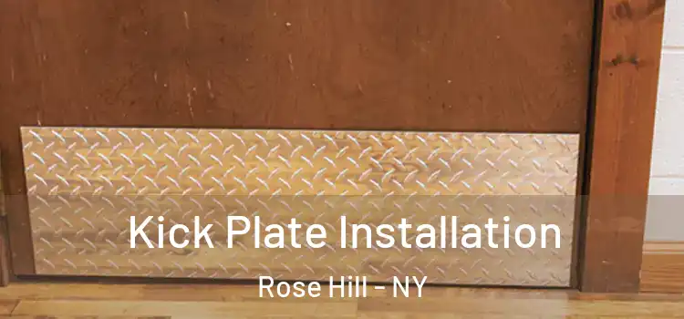 Kick Plate Installation Rose Hill - NY
